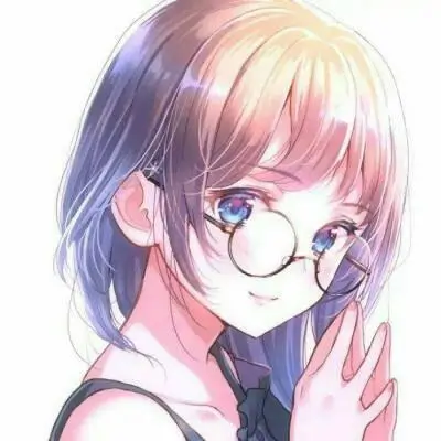 极简线条手绘动漫男头像